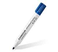 Staedtler 720934 - Marcador para pizarra, punta redonda, color azul