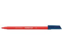 Staedtler - Lote de 3 rotuladores de colores Noris Club 326 Rojo
