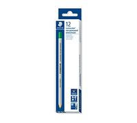 Staedtler Lumocolor 108-5. Lápices de madera de color verde. Caja con 12 unidades.