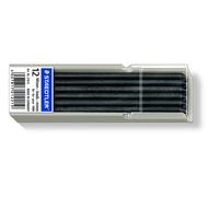 Staedtler Lumocolor 218 - Minas (12 unidades), color negro