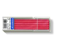 Staedtler Lumocolor 218 - Minas (12 unidades), color rojo