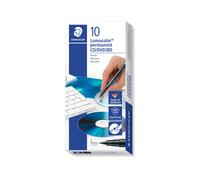 Staedtler Lumocolor 310 CDS9 - Rotulador para CD y DVD (línea de 0,4 mm, punta m
