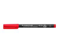 Staedtler Lumocolor Marcador de proyección trasera permanente 313-2 Punta 0.4mm Rojo