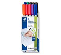 STAEDTLER Lumocolor 316 - Rotulador No Permanente, soluble en agua, punta F, 0,6