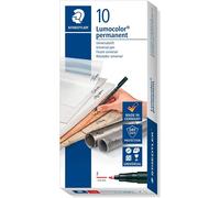 Staedtler Lumocolor Marcador de proyección trasera permanente 318-2 Punta 0.6mm Rojo