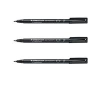 Staedtler Rotulador permanente Lumocolor 318F Negro