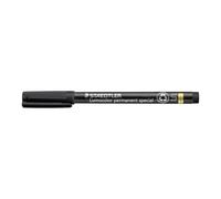 STAEDTLER Lumocolor 319 Permanent Special - negro, pack 10, 0,4 mm | Tinta indeleble superfina para vidrio & uso de laboratorio - marca superficies especiales - Art.-Nr. 319 S-9