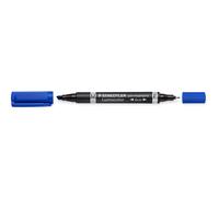 Staedtler Lumocolor 348-3. Rotulador permanente de doble punta. Caja de 10 marca