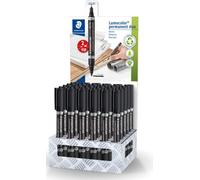 STAEDTLER Lumocolor 348 Permanent Duo - negro, pack 30, 0,6 & 1,5 mm