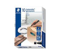 STAEDTLER Lumocolor 350-9 - Pack de 10 rotuladores