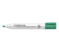 STAEDTLER LumoColor 351-5. Rotuladores para pizarra blanca. Paquete de 10 unidades de color verde.