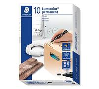 STAEDTLER 352-9 - Rotuladores, 10 unidades, Negro