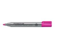 STAEDTLER Lumocolor 356 Rotuladores para rotafolio rosa 10 unidades 2 mm | Punta redonda, tinta a base de agua que se seca en segundos - para rotafolios - N.º de art. 356-20