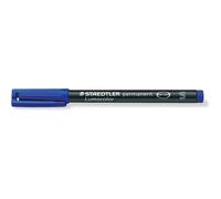 Staedtler Lumocolor Marcador de proyección trasera permanente 313-3 Punta 0.4mm Azul