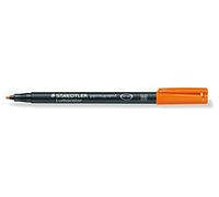 Staedtler® Lumocolor - Bolígrafo universal permanente (punta fina, punta M, caja Staedtler con 6 colores)