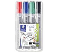 Staedtler Lumocolor - Marcadores para rotafolio, rellenable, en caja
