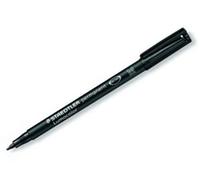 Staedtler Lumocolor negro permanente 1 mm 317-9