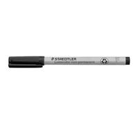 STAEDTLER Lumocolor marcadores no permanentes, Fine Point, 10/PK, negro (std3169)