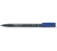 Staedtler 313-2 marcador permanente Punta redonda Azul 10 pieza(s)