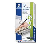 STAEDTLER Lumocolor Permanente 318, resistente al agua, se seca en segundos, pun