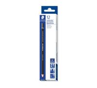Staedtler Lápices permanentes en seco Lumocolor 108 20-9 – Negro – Caja 12 unidades