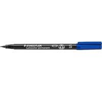 Staedtler 313-2 marcador permanente Punta redonda Azul 10 pieza(s)