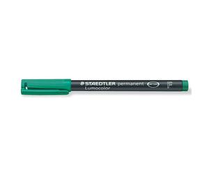 Staedtler Lumocor 318-5 Caja 10 Rotuladores Permanentes 0.6mm Verde