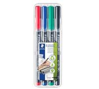 Staedtler Lumocor Permanente Superfine Paquete x 4