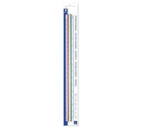 Staedtler Mars 561 98 DINBK. Escalímetro de precisión de 30 centímetros, con 6 escalas.