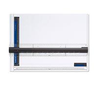 STAEDTLER Mars 661 Tablero de dibujo - A3, con caballete | Regla paralela, bloqueo doble con una mano, guía de doble ranura - Art.-Nr. 661 A3