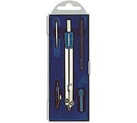 Staedtler Mars Basic 559 C05. Compás de precisión básico con tiralíneas, punta seca y tubo de minas de recambio.