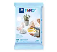 STAEDTLER Mars Deutschland Fimo 8100-0 - Pasta de Modelar, Blanco, 500 g | Pasta ad asciugatura naturale, morbida & facile da modellare, materie naturali - senza cottura - Art.-Nr. 8100-0