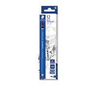 Staedtler Mars Lumograph 100 12B. Pack de 12 lápices de dibujo de mina blanda.