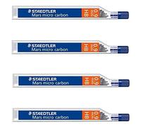 STAEDTLER Mars Micro Carbon 250 0,9 mm HB - Recambios de plomo para lápices - 4 tubos/paquetes (48 cables) HB