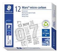 Minas Staedtler Mars Micro Grafito 0.7 mm H Tubo c/ 12 Unidades