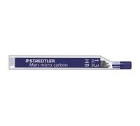 STAEDTLER Micro Mars Carbon - Minas para portaminas, 1,3 mm, HB, 60 mm x 6 (250 13 HB)