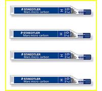 Staedtler - Minas de repuesto HB de microcarbono 250 de 0,7 mm, 4 paquetes.(48 minas)