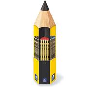 Staedtler Noris 120 expositor de 90 lápices de grafito hexagonales, graduaciones HB, 2B y 2H