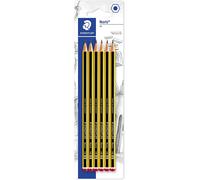 Staedtler 120-2BK6DAST, Lápices, Mina HB, 6 unidades, Negro