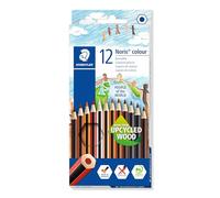 STAEDTLER Noris 185 C12 POW - Lápices Ecológicos de Colores de Tonos de Piel, Caja de 12 Unidades