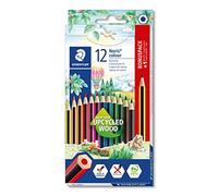 STAEDTLER Noris 185 SET9 - Estuche de cartón con 12 lápices de colores + GRATIS 1 lápiz de grafito Noris HB