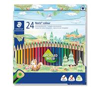 Staedtler Noris 187 C24. Lápices ecológicos. Caja con 24 lápices de colores variados.