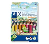 STAEDTLER Noris 187 CD36. Lápices ecológicos. Caja con 36 lápices de colores variados.