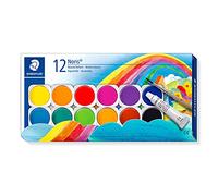 Staedtler Acuarelas Noris Club 888 NC12 – Caja con 12 pastillas de colores