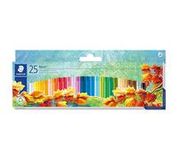 Staedtler Noris Aceite Pasteles 25 IN Paquete 8mm Punta Colorear Lápiz Varios
