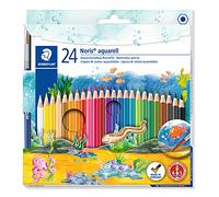 STAEDTLER-Noris Club aquarell 10 Estuche con 24 lápices, multicolor, (144 10NC24)