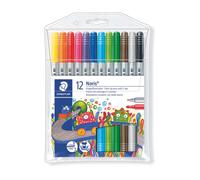 Staedtler Noris Club Fiber Pen punta resistente a la presión con 2 puntas, paque