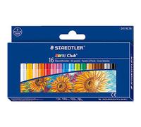 Staedtler Noris Club pasteles al óleo, paquete de 16 colores surtidos, edades 4+
