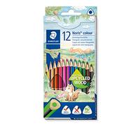 Staedtler Lápices de colores Noris 187 C12 ecológicos Caja con 12 lápices de colores variados