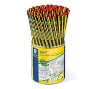 STAEDTLER Noris Eco 183-HBKP72. Lápices ecológicos de dureza media. Bote con 72 lápices de grafito con mina HB.
